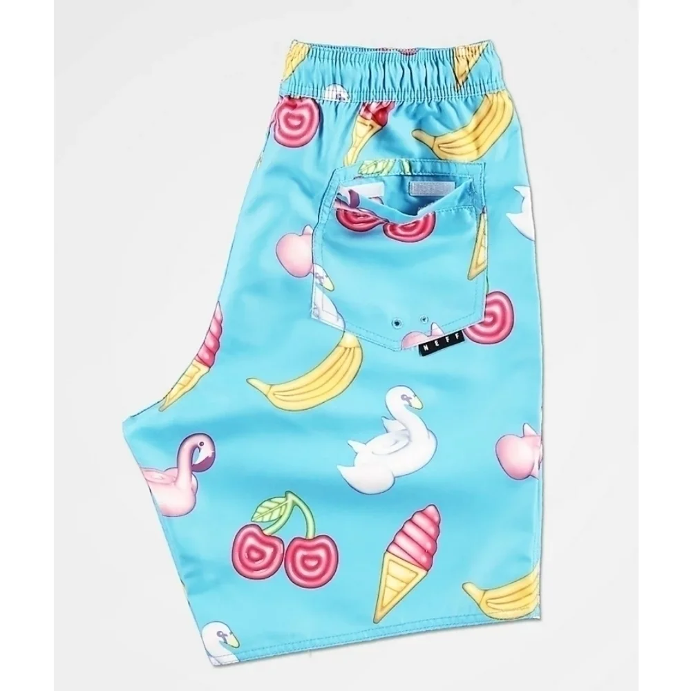 Neff Hot Tub Party Ice Board Shorts Medium